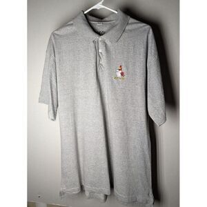 Warner Brothers Foghorn Chicken Polo Good Ol Boy Looney Tunes Mens Large Vintage